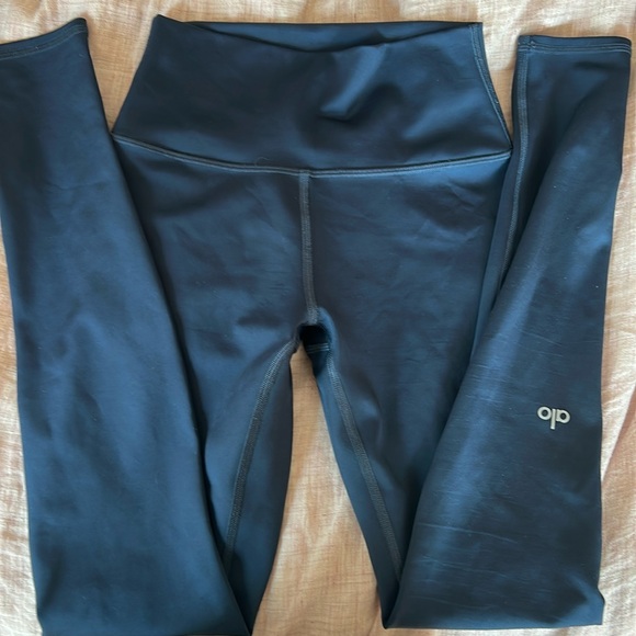 ALO Yoga Pants - Alo airlift legginngs full length navy